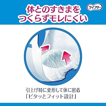Amazon.co.jp: ライフリー パンツ用尿とりパッド ズレずに安心紙パンツ
