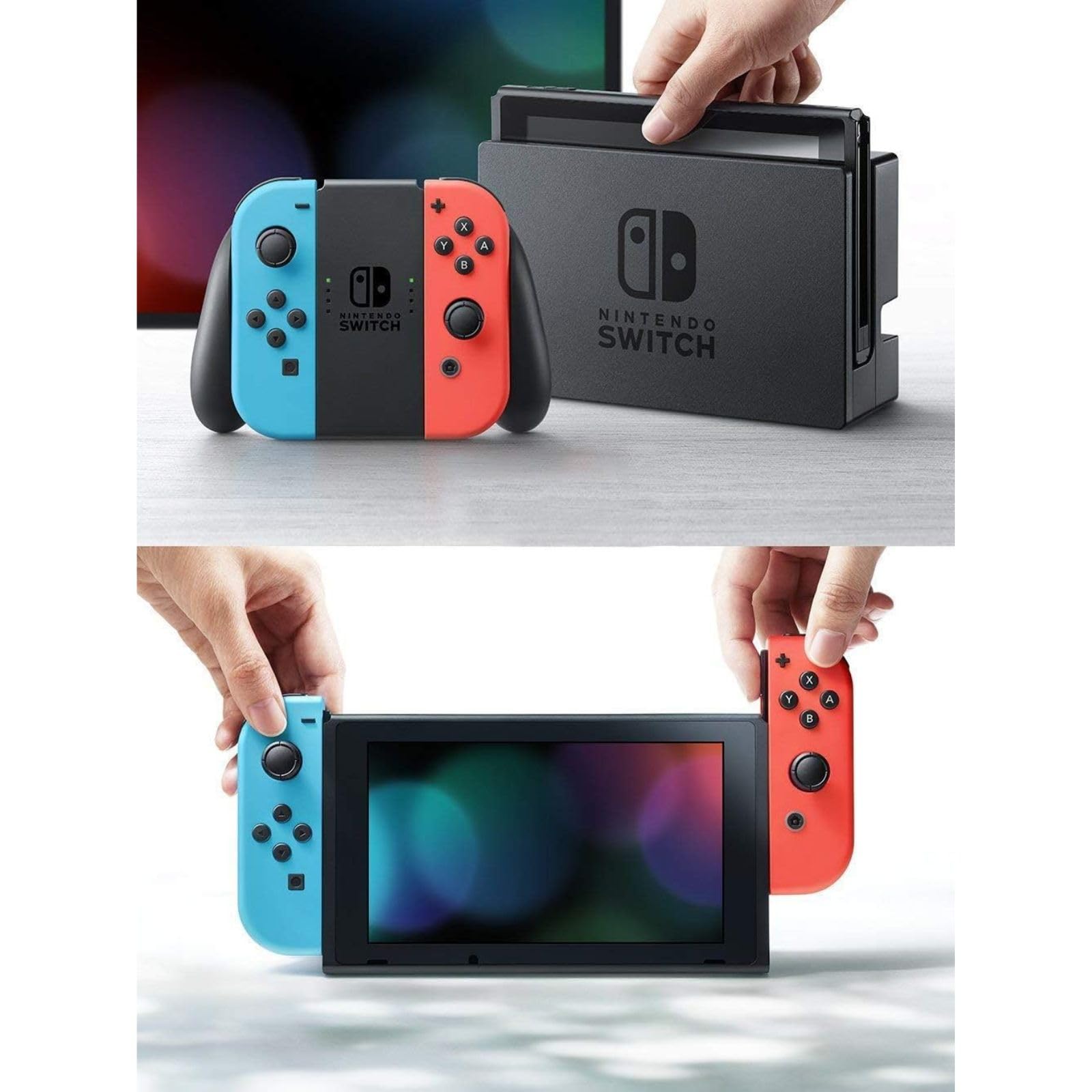 Nintendo Switch 本体 赤/青 充電器付き Nintendo Switch 本体 赤/青