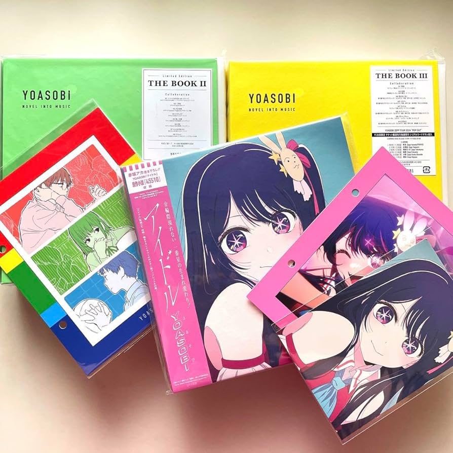 Amazon.co.jp: 超！YOASOBI ヨアソビ「THE BOOK」2&3+アイドルCD