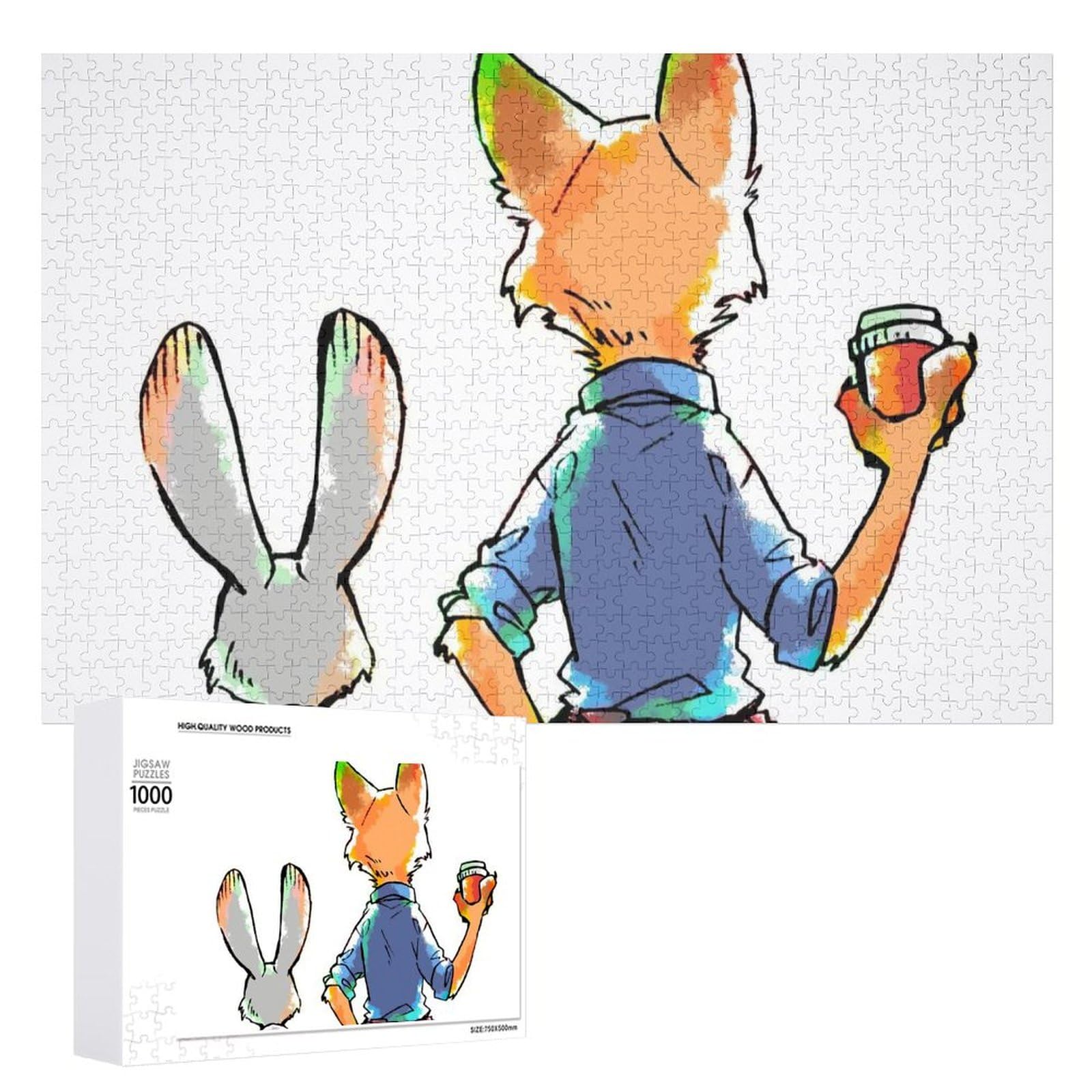 Amazon | ズートピア ニック・ワイルド ジグソーパズル 1000ピース