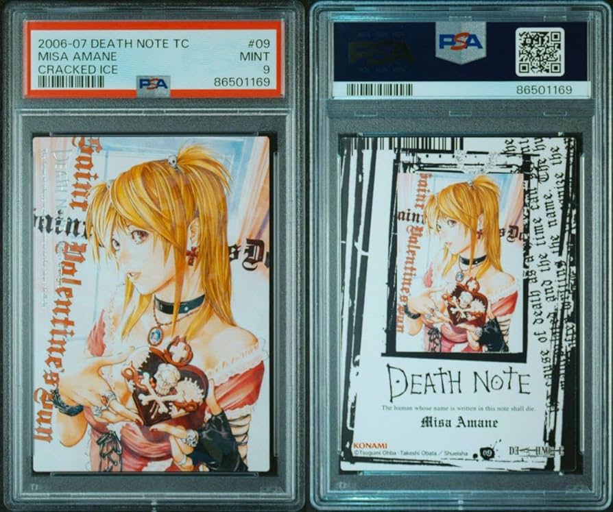 Amazon.co.jp: 弥 海砂 psa9 DEATH NOTE トレーディングカード