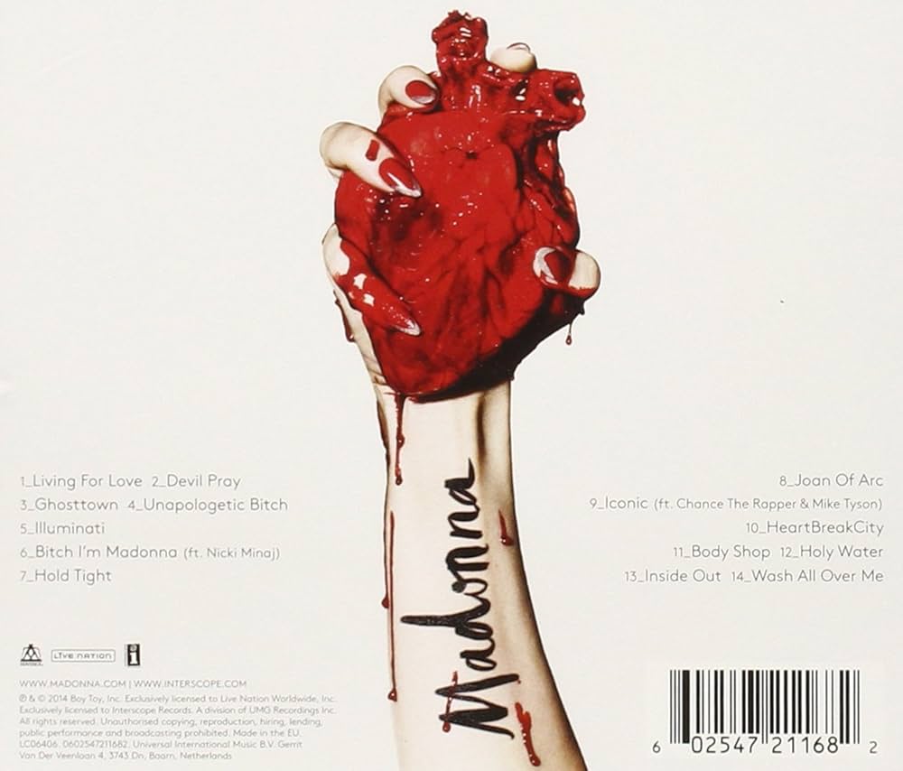 Amazon.co.jp: Rebel Heart: ミュージック
