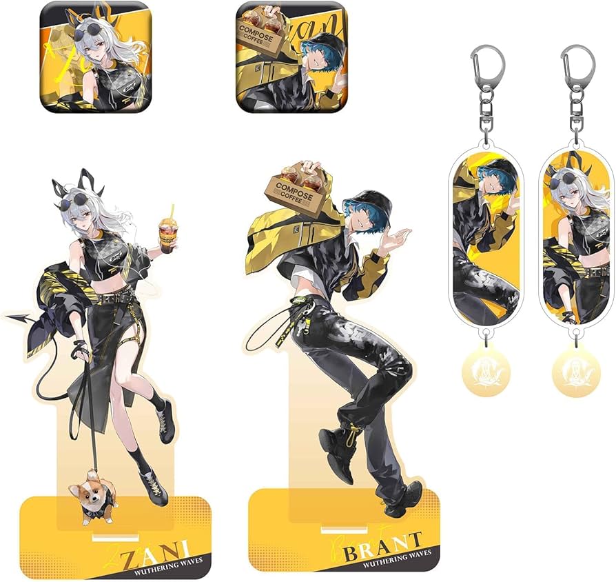 Amazon.co.jp: 鳴潮 グッズ 韓国 コラボ活動 ザンニー グッズ 鳴潮