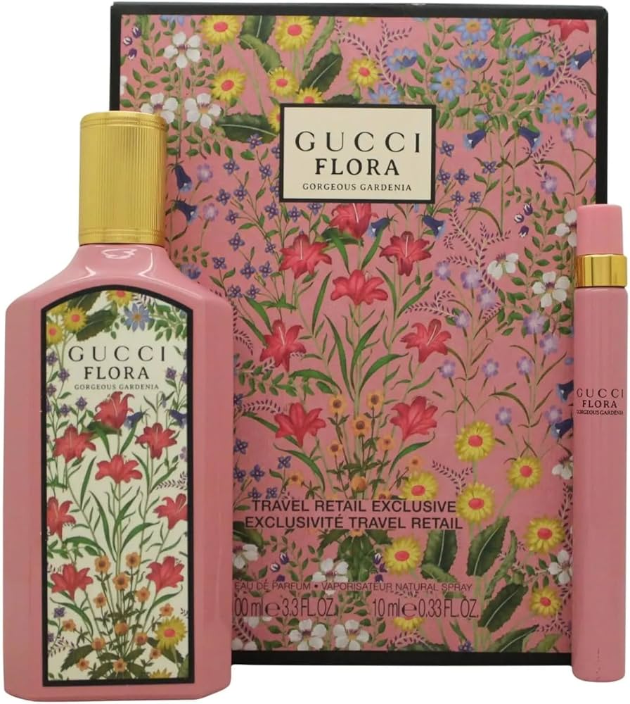 Amazon.com : Gucci Flora Gorgeous Gardenia Gift Set for Women Eau