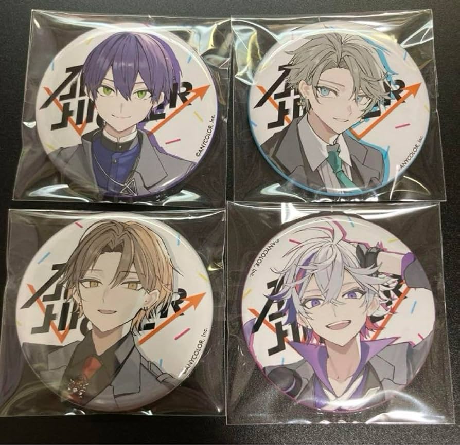 Amazon.co.jp: Aim Higher エイムハイヤー 缶バッジ 剣持 甲斐田