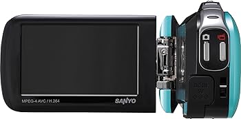 Amazon.co.jp: SANYO Digital Movie Camera Xacti GH1 Blue DMX-GH1(L