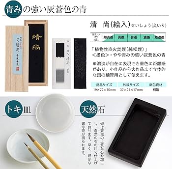 Amazon | 墨運堂 はじめよう日本画と水墨画 29342 | 書道セット