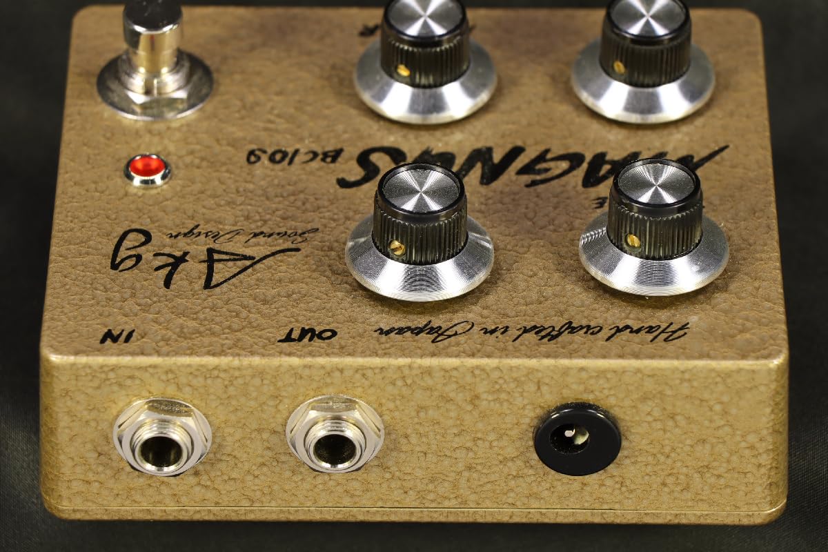 Akg MAGNUS BC109 FUZZ ファズ GOLD 徹底レビュー】Magnus BC109