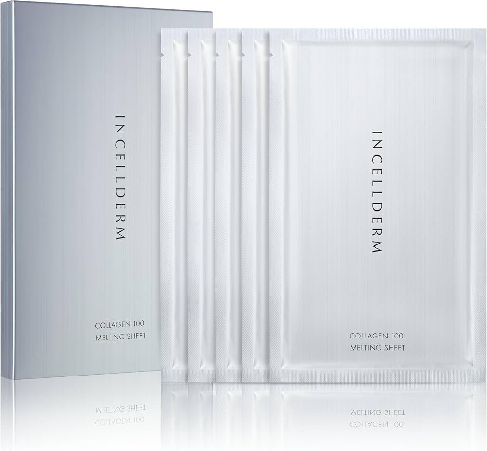 Amazon.com : Incellderm Collagen 100 Melting Sheet Mask | Collagen