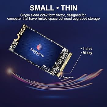 Amazon.com: GAMERKING M.2 2242 NVMe SSD 1TB PCIe Gen3x4 3D NAND