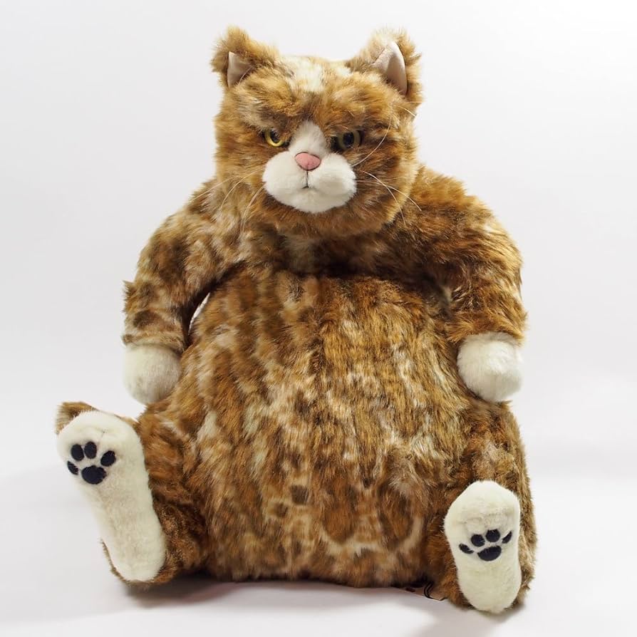 Amazon.co.jp: 猫 ぬいぐるみ ムッシュ カドリー （ Cuddly ) : おもちゃ