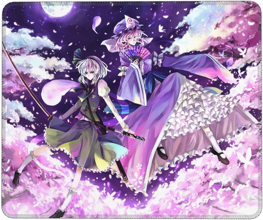 Amazon.co.jp: 魂魄妖夢 西行寺幽々子 キーボードパッド ゲーム アニメ