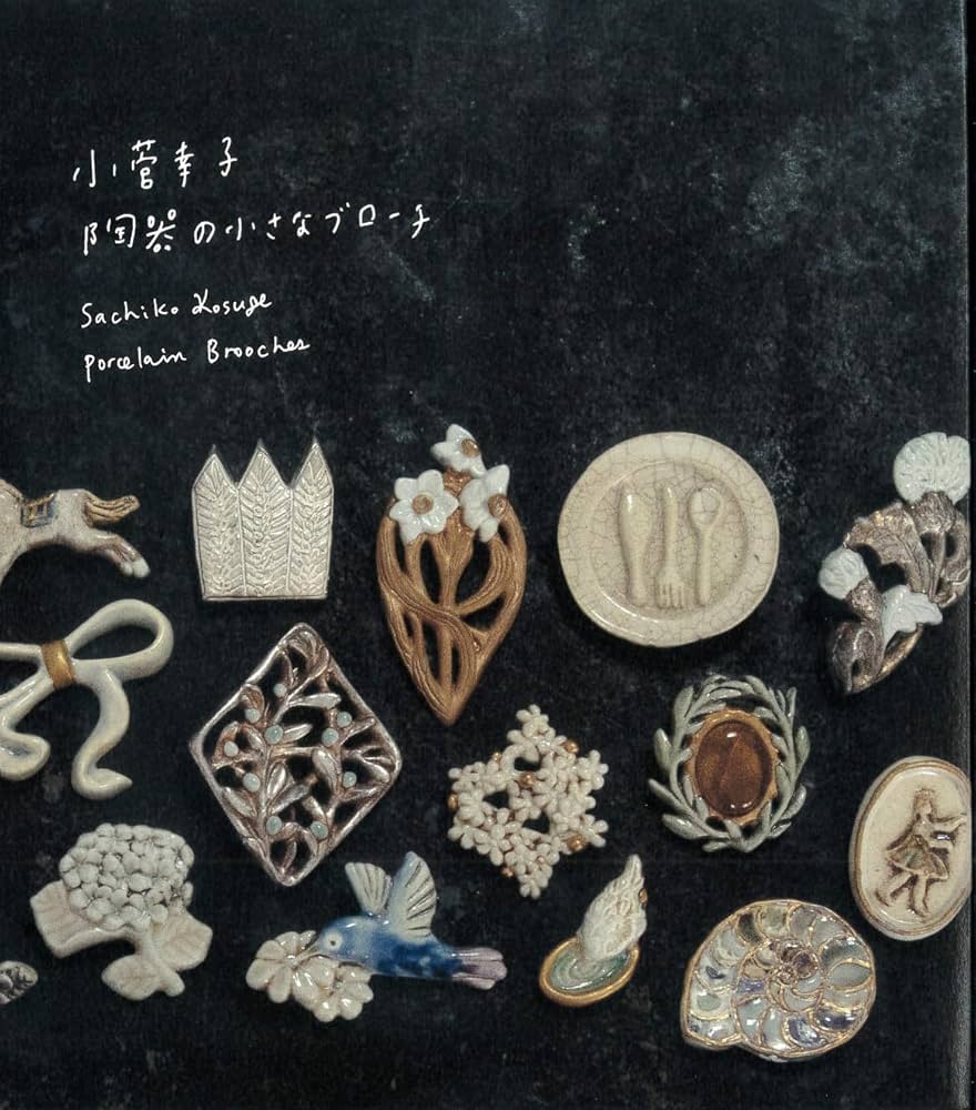 Amazon.co.jp: 小菅幸子 陶器の小さなブローチ : 小菅幸子: 本