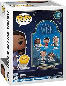 Amazon.com: Funko POP! & Buddy: Disney Wish - Asha with Star