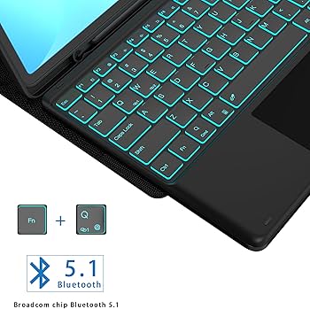 Amazon.com: for Galaxy Tab S10 FE+ 13.1 inch Case with Keyboard