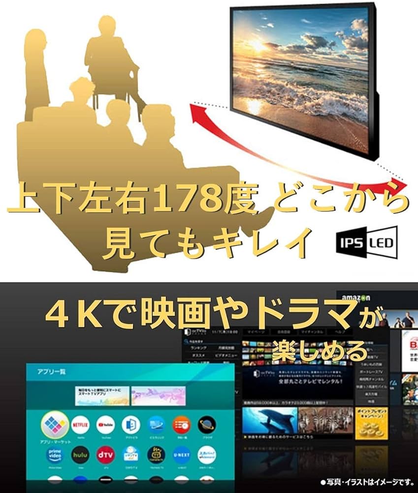 Amazon.co.jp: パナソニック 49V型 4K 液晶テレビ ビエラ HDR対応 TH