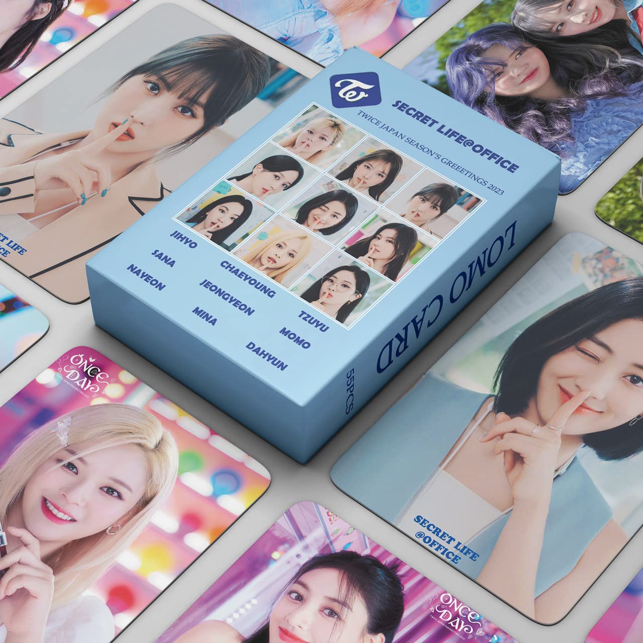 Amazon.co.jp: FOR TWICE LOMOカード 54枚セット『2023年 SEASON'S