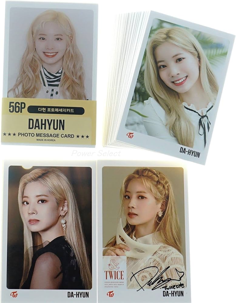 Amazon.co.jp: TWICE トゥワイス ダヒョン グッズ フォトメッセージ