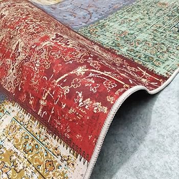 Amazon｜mongdodo ラグ カーペット 160×230cm 絨毯風 フラワー