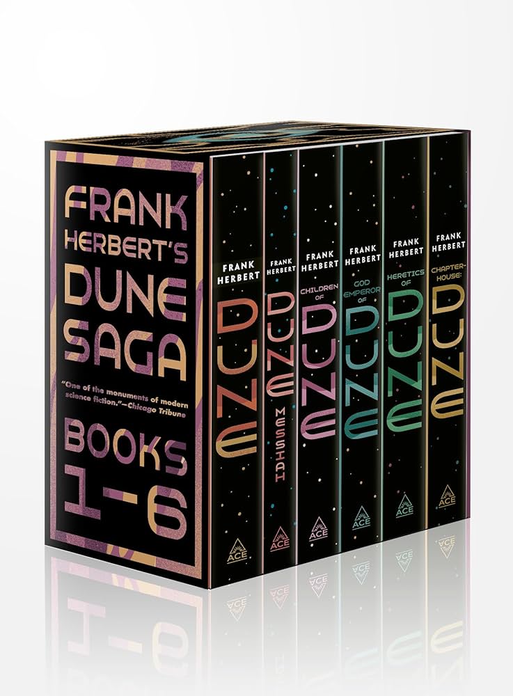 Amazon.com: Frank Herbert's Dune Saga 6-Book Boxed Set: Dune, Dune