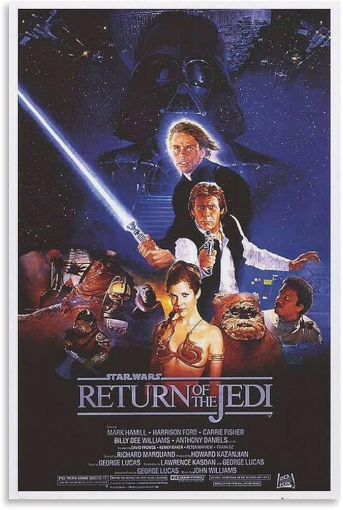 Amazon.co.jp: スターウォーズ エピソード6ジェダイの帰還映画ポスター