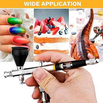 Amazon.com: NEOECO SJ83 Airbrush, Self-Centring Plug-in Nozzle