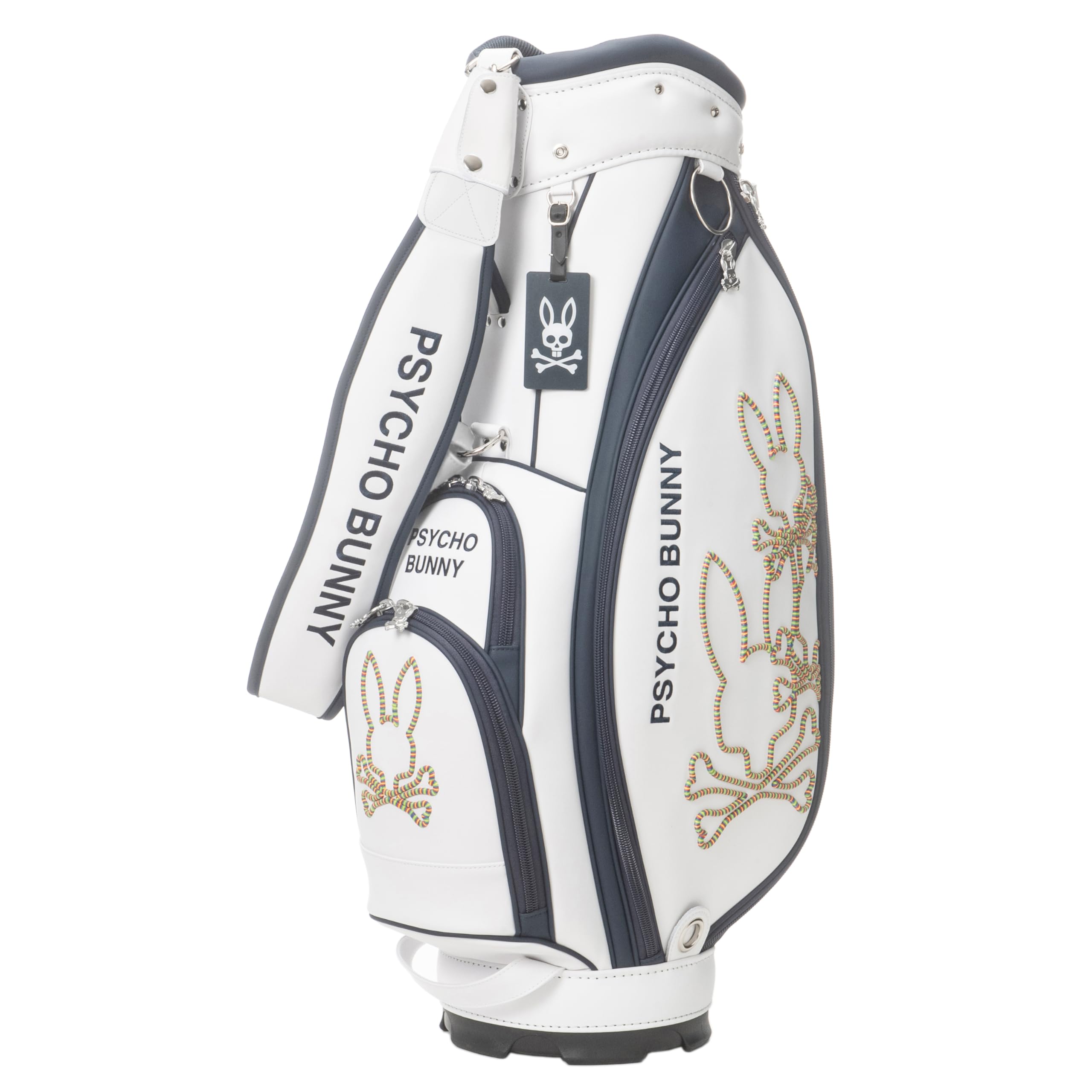 Amazon | サイコバニー（Psycho Bunny） ゴルフ カート キャディバッグ