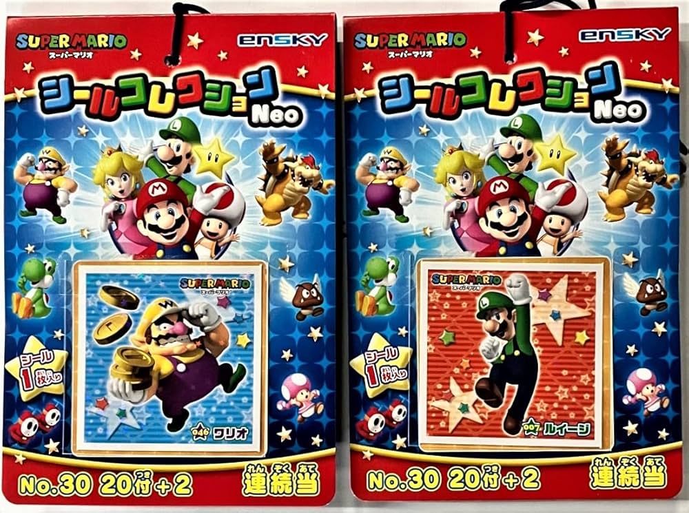Amazon.co.jp: エンスカイ スーパーマリオシールコレクションNEO ※どれ