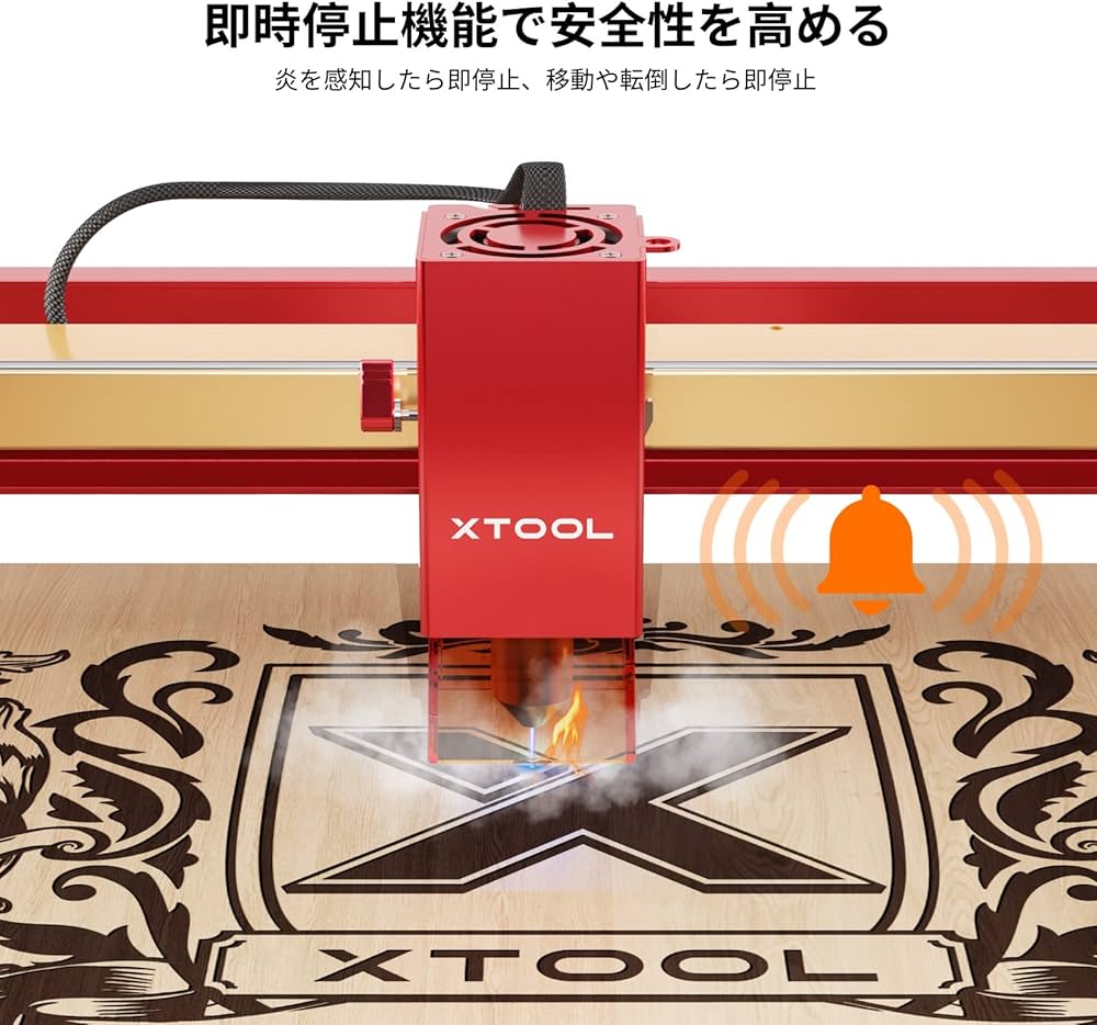 Amazon | xTool D1 Pro レーザー彫刻機 20Wレーザー高出力 家庭用 赤色