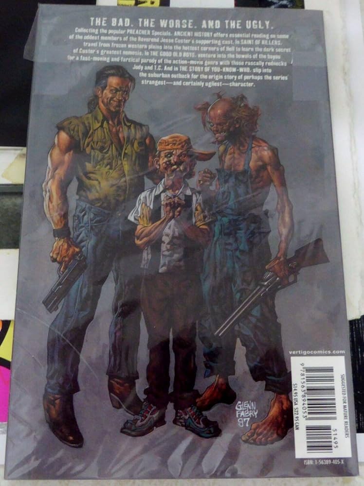 Amazon.com: Preacher VOL 04: Ancient History: 9781563894053: Garth