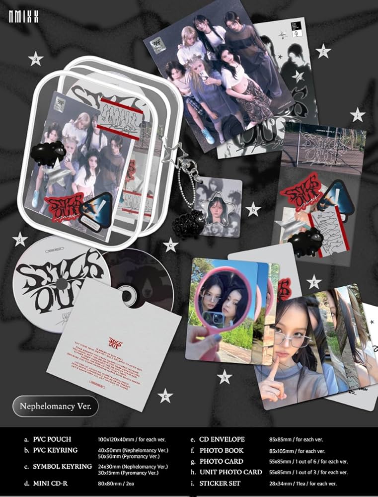 NMIXX - Fe3O4 : Stick Out [Limited Ver.] Album (2 ver. SET