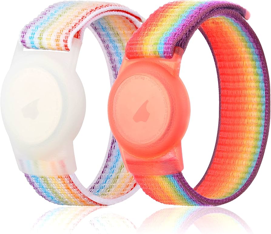 Amazon.co.jp: Airtag ケース 子供用バンド 2個セット Apple AirTag