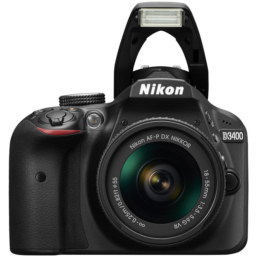 Amazon.com : Nikon D3400 24.2MP DSLR Camera with AF-P 18-55 VR and