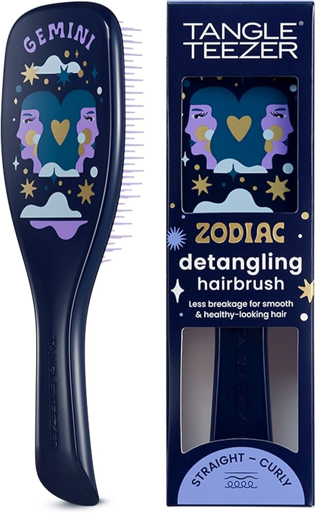Amazon.com : Tangle Teezer Zodiac Ultimate Detangler Hairbrush for