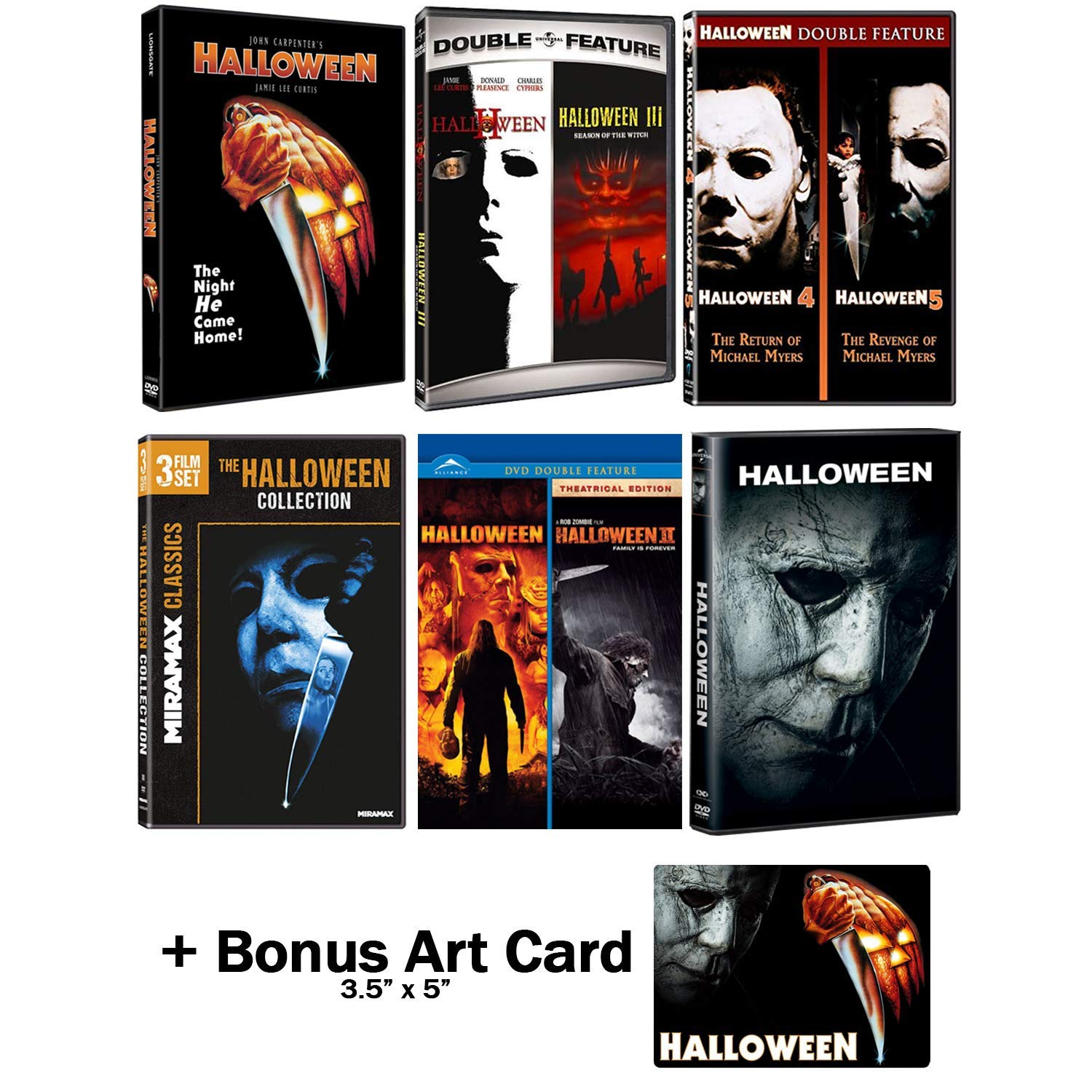 Halloween: Ultimate 11 Movie Collection: Complete Original + Rob