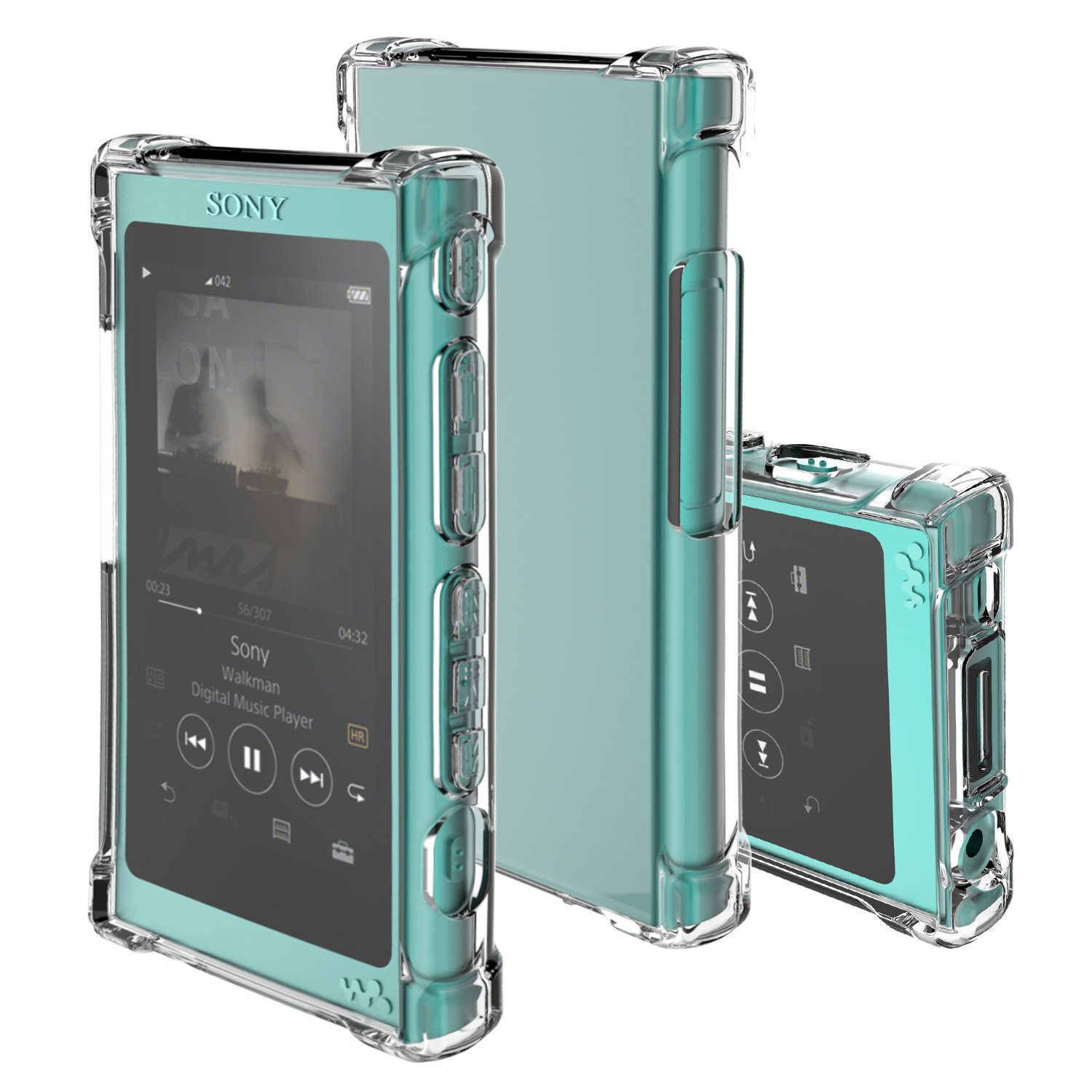inorlo TPU Case Cover for Sony Walkman NW-A35, NW-A45 MP3 Player
