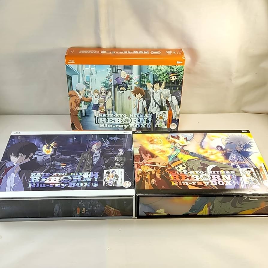 Amazon.co.jp: 初回版 特典全付 家庭教師ヒットマンREBORN! Blu-ray