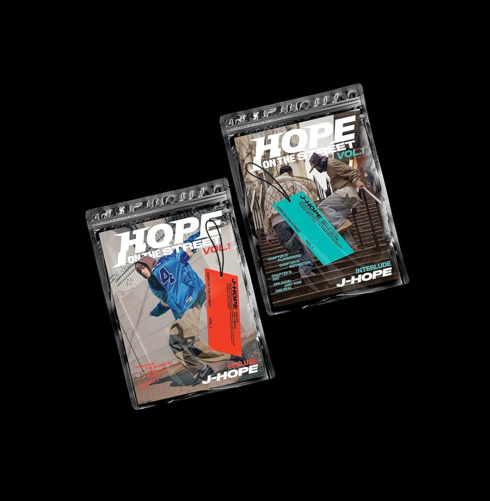 J-HOPE - HOPE ON THE STREET VOL.1 CD (2 versions SET) - Amazon.com