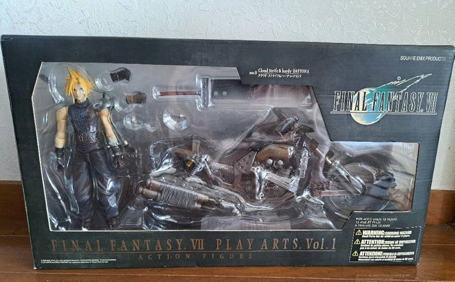 Amazon | FF7 プレイアーツ クラウド・ストライフハーディデイトナ