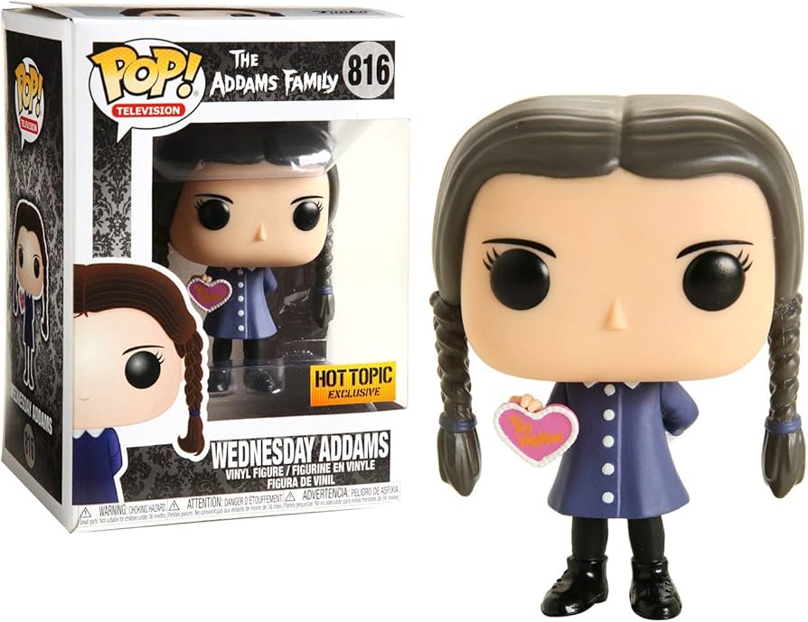 Amazon | Funko Pop The Addams Family。 Wednesday Addams #816