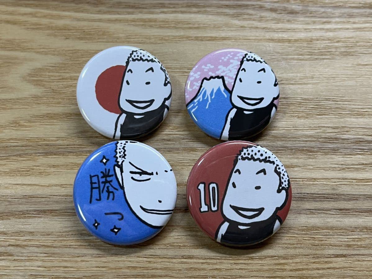 Amazon.co.jp: スラムダンク SLAMDUNK 桜木花道 缶バッジ 4個セット