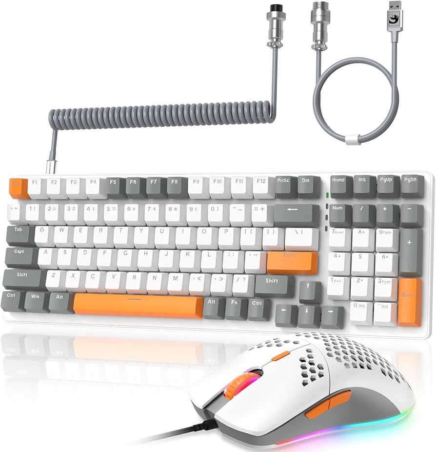 Amazon.com: ZIYOULANG K3 Mechanical Gaming Keyboard and Mouse