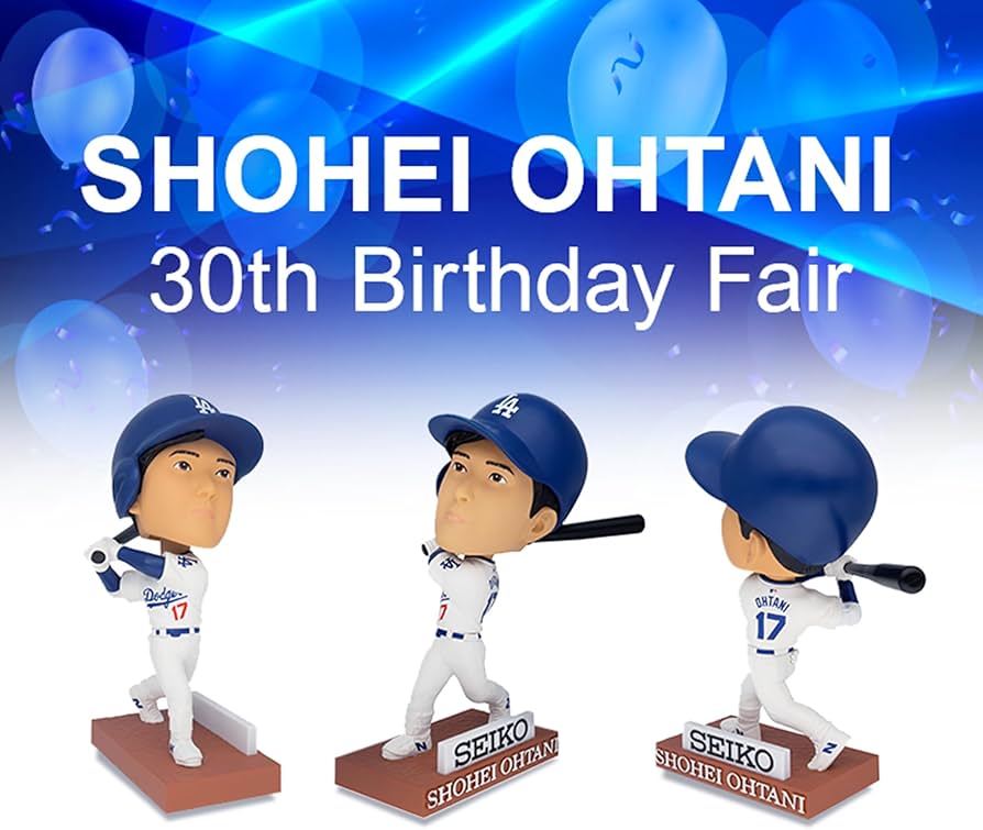 大谷翔平 SEIKO 購入者限定 ボブルヘッド ドジャース ボブルヘッド大谷