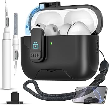 Amazon.com: Meiyasy for AirPods Pro 3 Case(2025) with Secure Lock