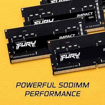 Kingston FURY Impact 32GB (2x16GB) 3200MT/s DDR4 CL20 Dizüstü