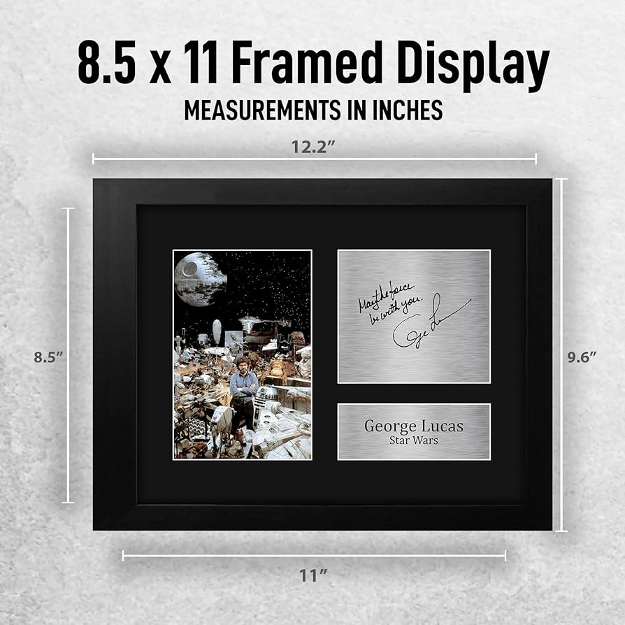 Amazon.co.jp: HWC Trading ジョージ・ルーカス ギフト USL フレーム