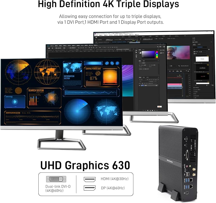 Amazon.com: Last one Don't Miss Our Mini PC for Windows 10 Core I7