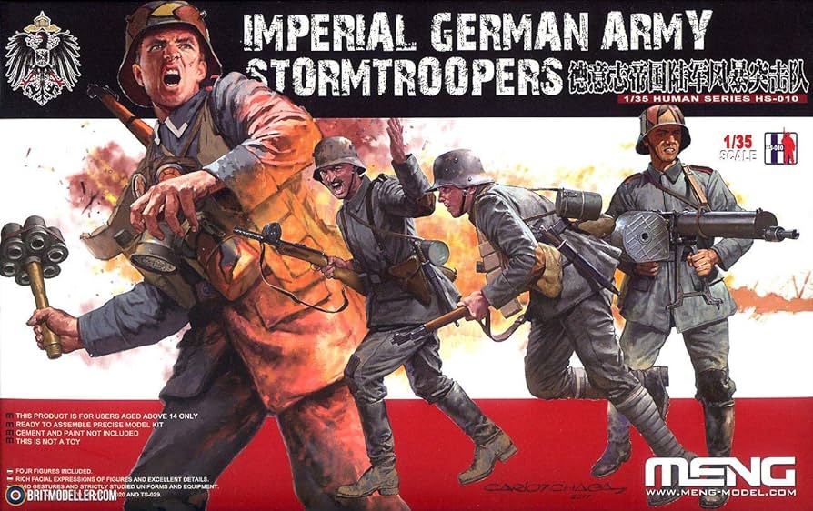 Amazon | Meng 1/35スケール インペリアル ドイツ軍 ストーム