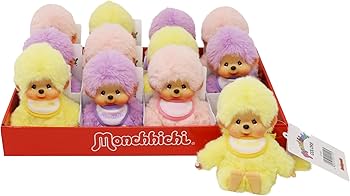 Amazon.com: Sekiguchi 201495-Monchhichi Original, Assorted Yellow
