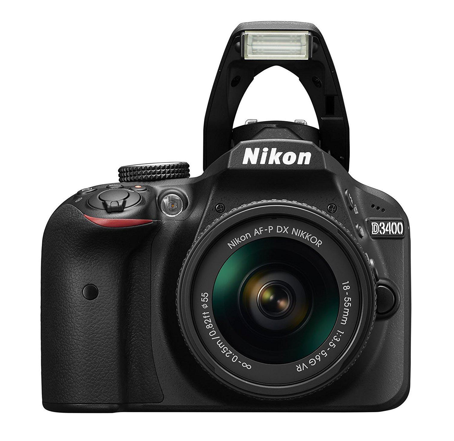 Amazon.com : Nikon D3400 DSLR Camera with AF-P DX NIKKOR 18-55mm f